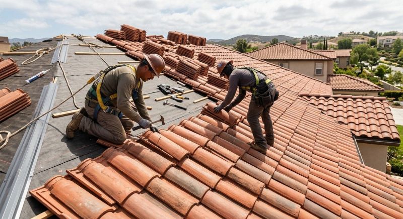 Clay Roof Installation in Alexandria, VA
