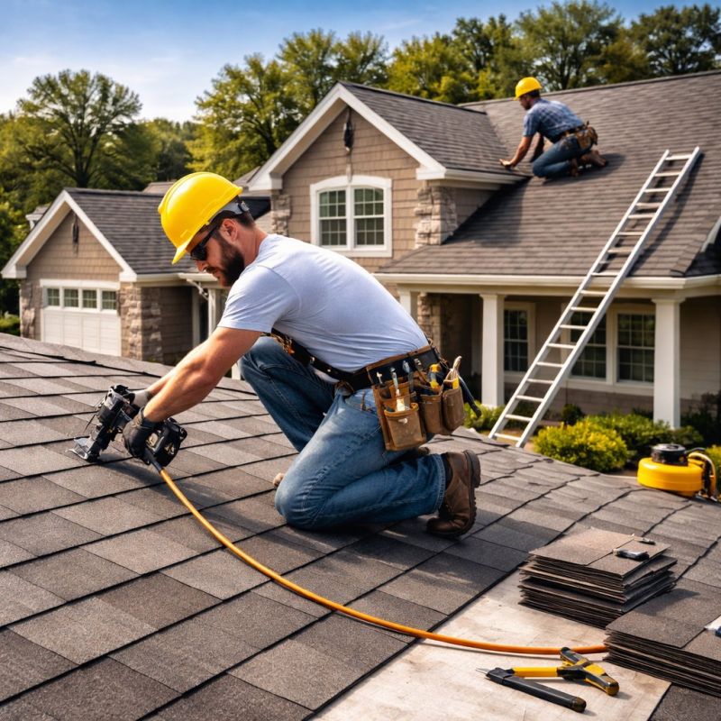Roof Shingles Installation in Boston, MA
