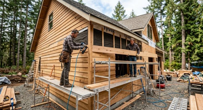Cedar Cladding Installation in Boston, MA