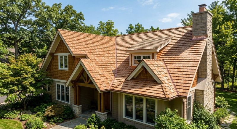Cedar Roof Construction in Fredericksburg, VA