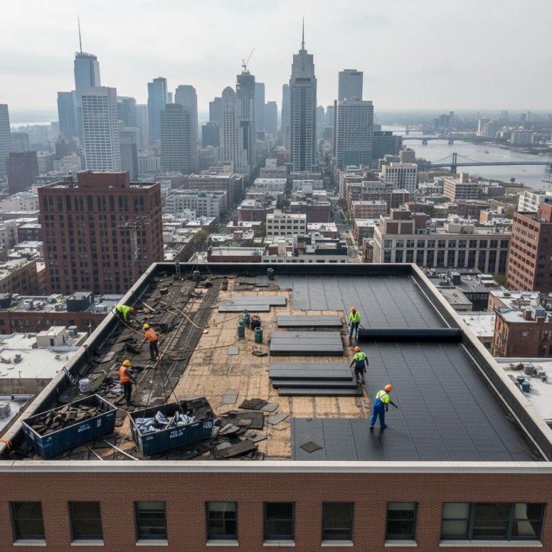 Flat Roof Replacement in Alexandria, VA
