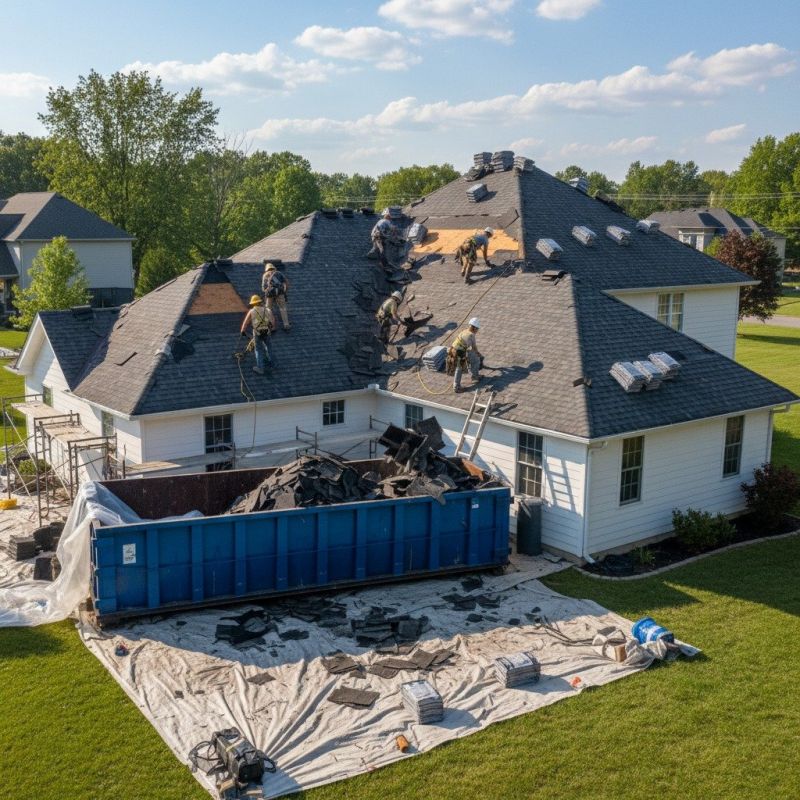Shingle Roof Replacement in Manchester, NH