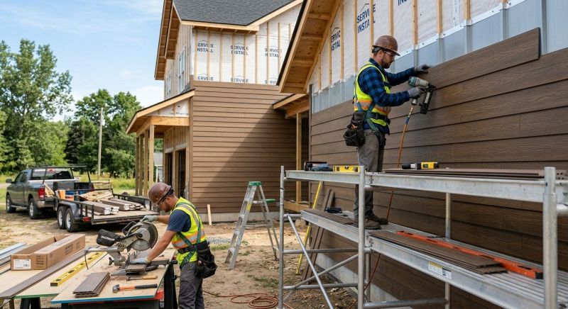 Wood Barn Siding Installation in Boston, MA